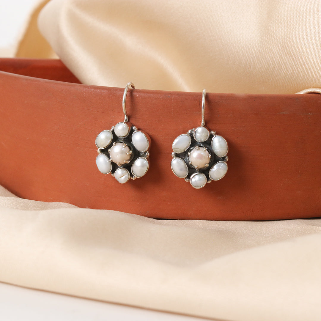 Pearl Hook Earrings