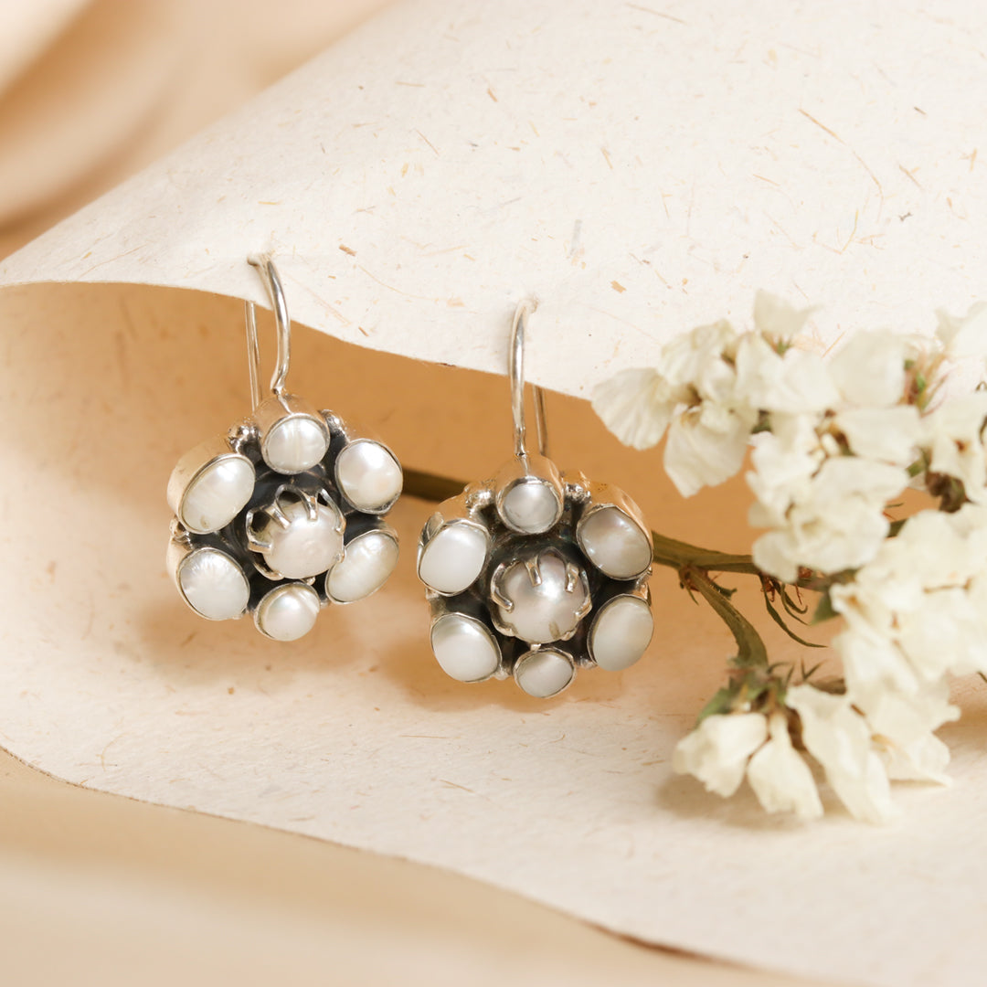 Pearl Hook Earrings